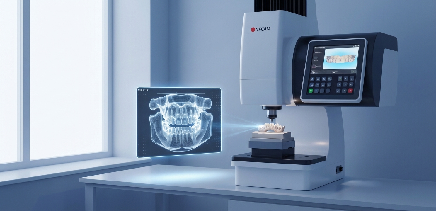 Nieuwe Tanden in 3 Dagen is mogelijk dankzij geavanceerde 3D-scan en CAD/CAM-technologie.