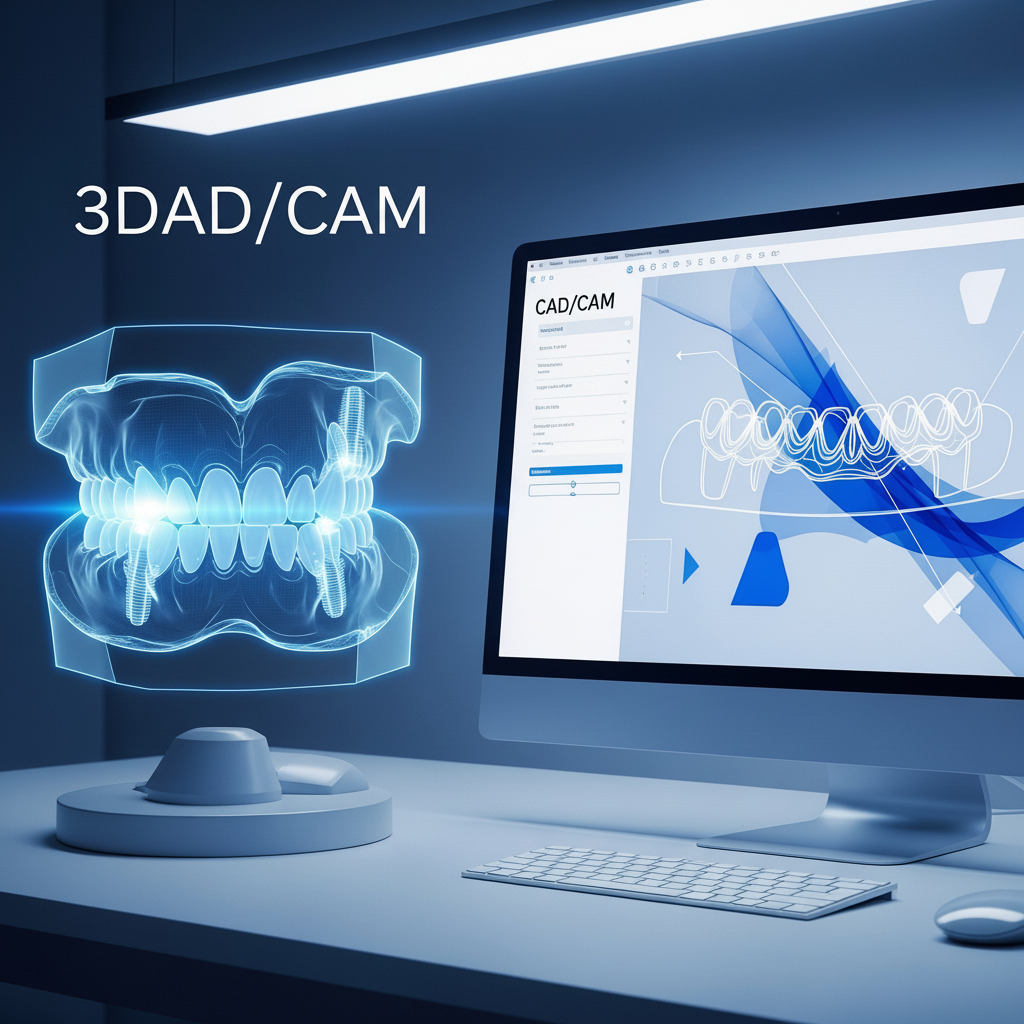Nieuwe Tanden in 3 Dagen wordt mogelijk gemaakt door geavanceerde 3D-scan en CAD/CAM-technologie