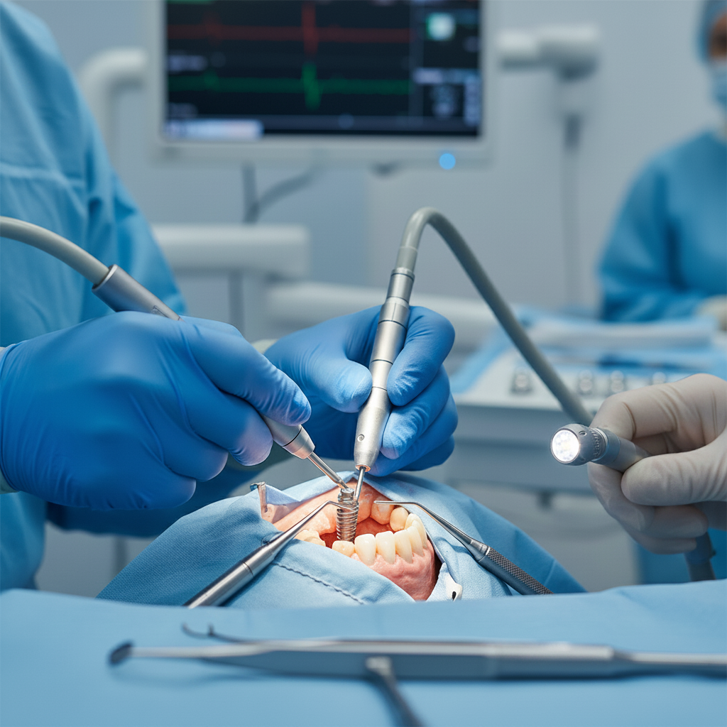 Dental Implant Procedure Belgium involves careful surgical placement of the titanium implant into the jawbone