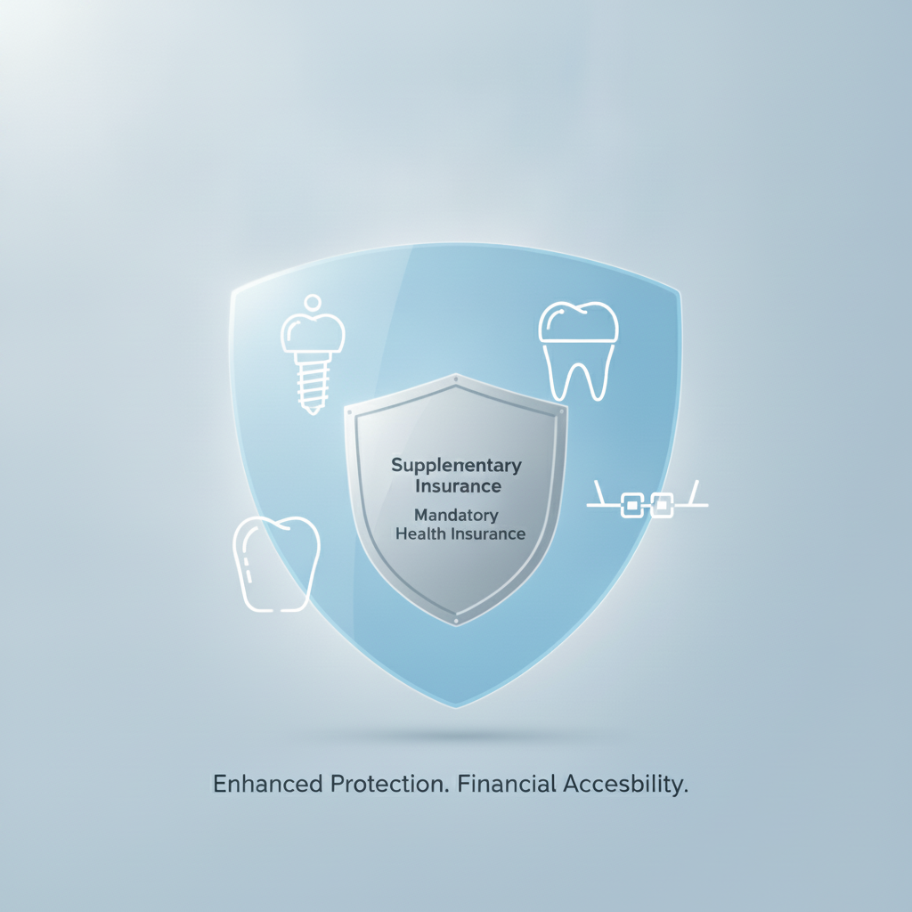 Dental Reimbursement Works in Belgium through enhanced coverage from supplementary dental insurance plans.