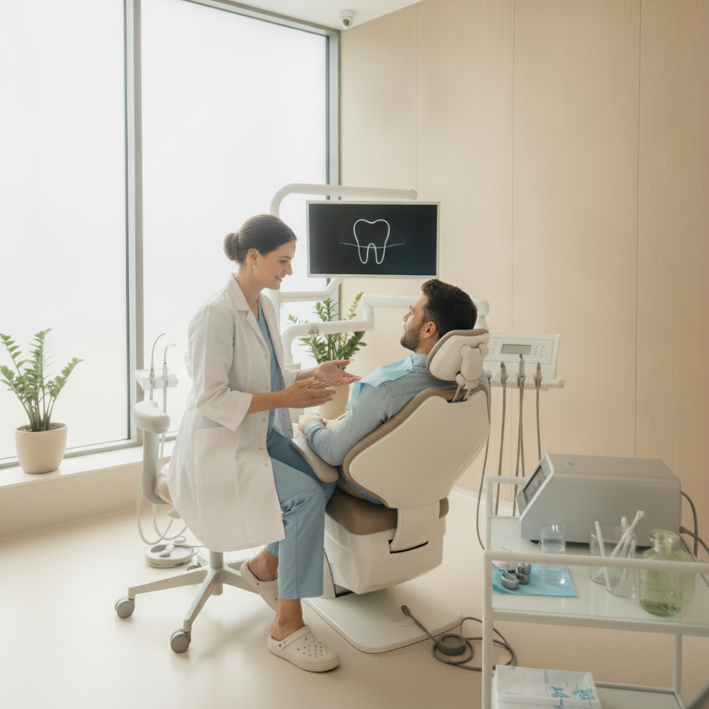 Patient comfort in modern dentistry Pain Level of Dental Procedures Belgium is minimized through modern techniques, patient communication, and effective anesthetics.