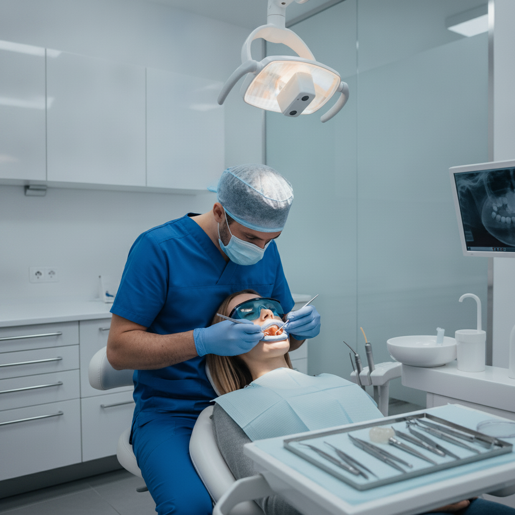 Same Day Dental Implants Belgium offer immediate aesthetic improvement with a temporary crown placement.