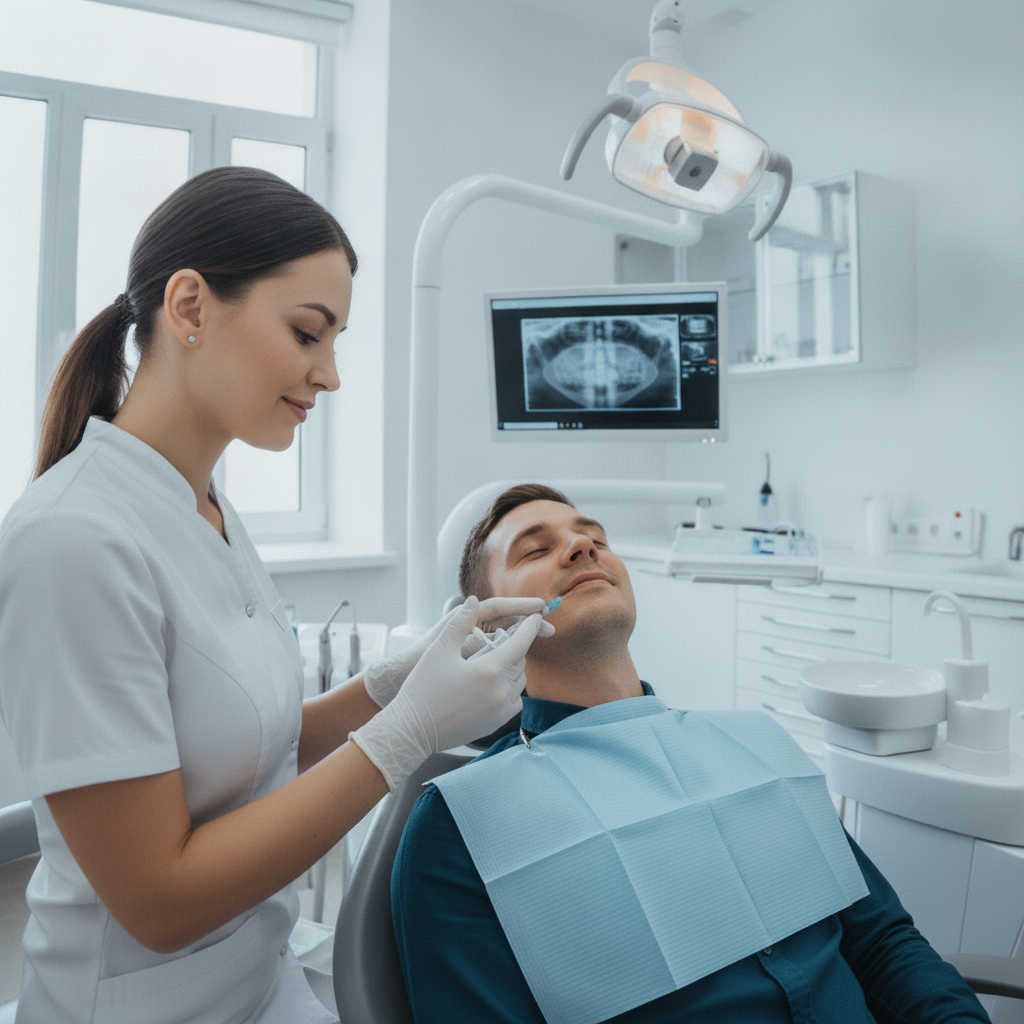 Dental Treatments Painful in Belgium are mitigated by effective local anesthesia for patient comfort during procedures