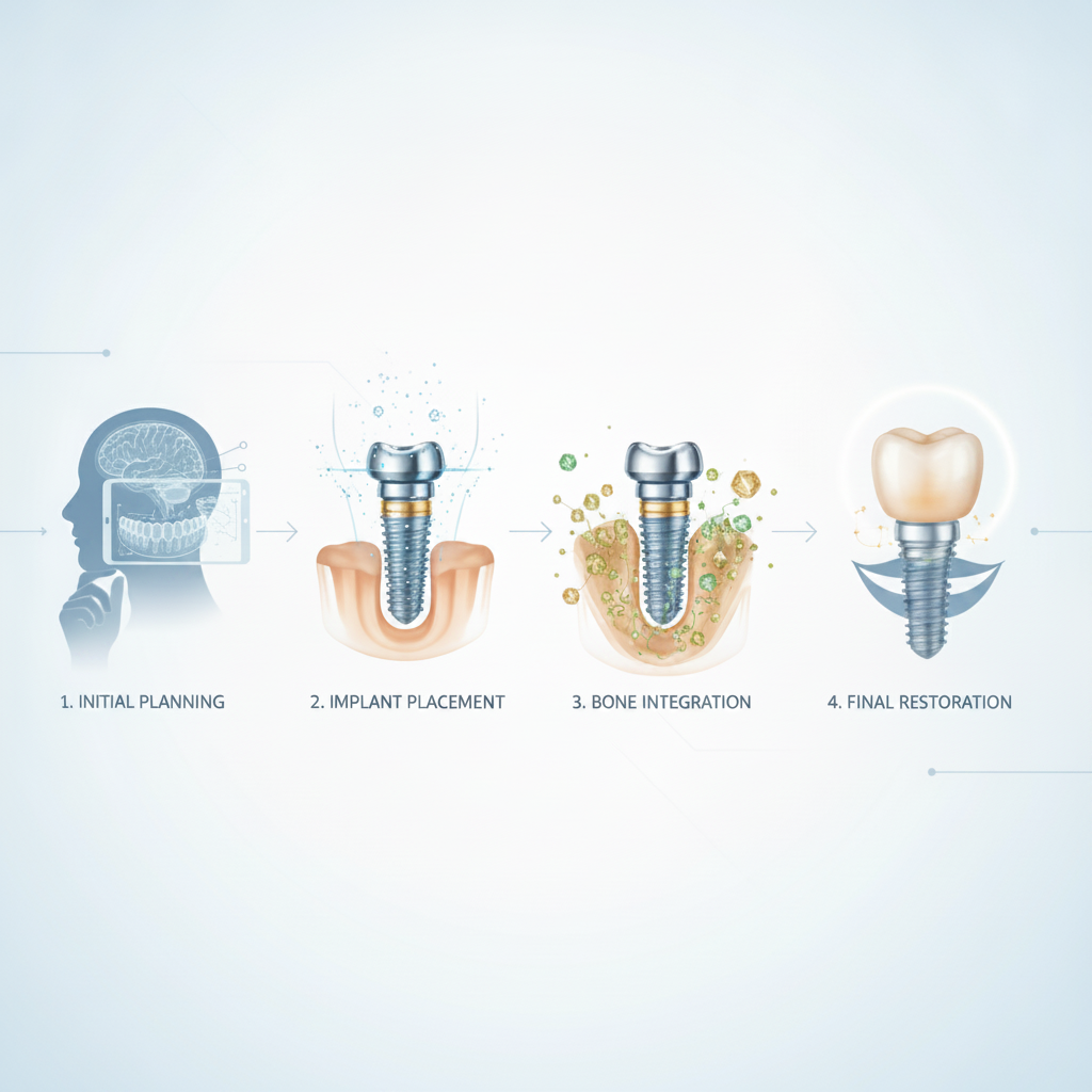 How Long Do Dental Implants Take Belgium, understand the multi-stage journey of tooth restoration and healing.