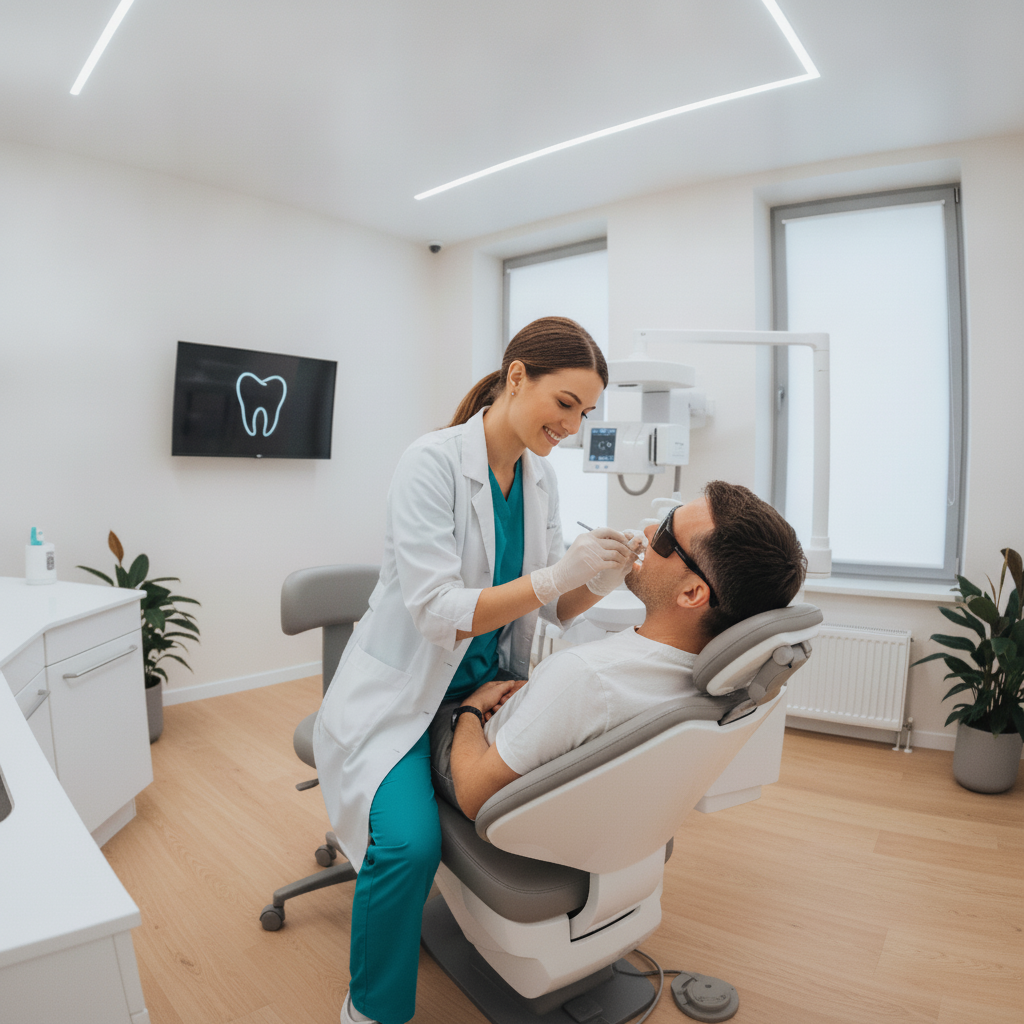 Dentist Prices in Ghent can be influenced by the thoroughness of an initial consultation and examination.