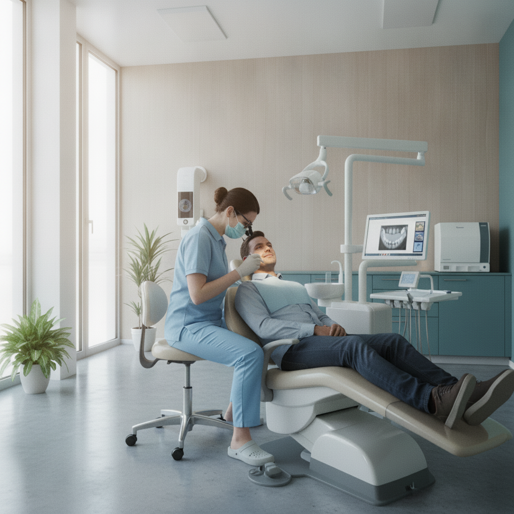 Dentist Prices in Ghent are influenced by the initial consultation, a key step in understanding dental needs.